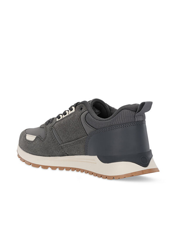 PRESTON I Erkek Koyu Gri Günlük Spor Ayakkabısı - Görsel 4
