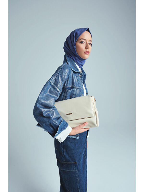 ARMİNE Denim Ceket 24Kd3413 Açık Mavi