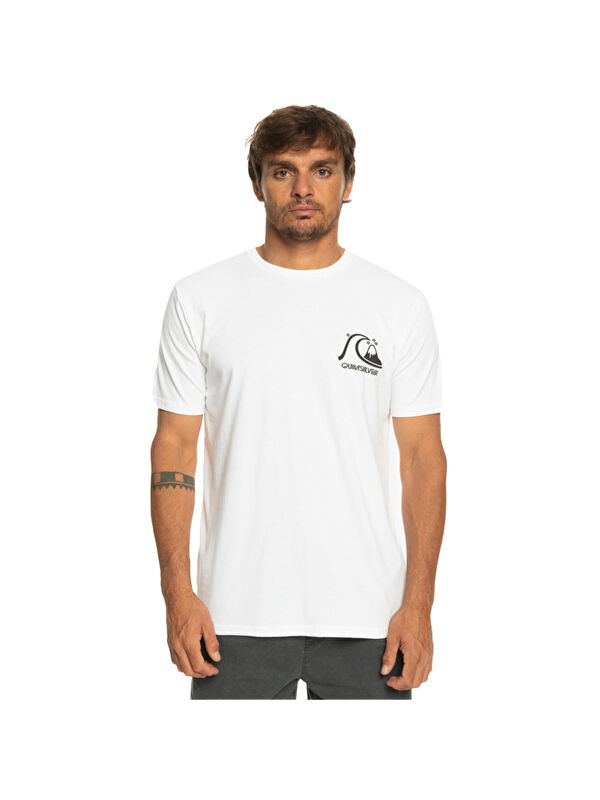 Quiksilver Inshapes Erkek Mavi Tişört