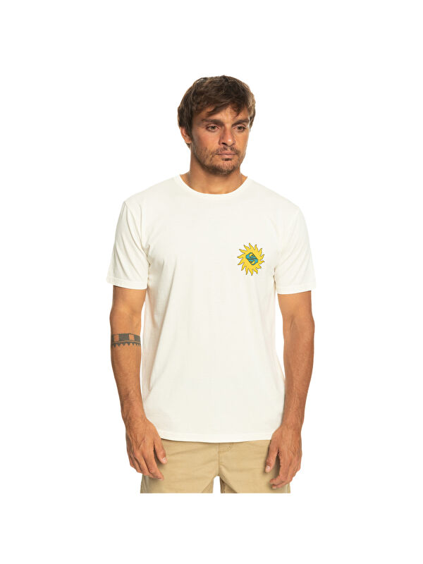 Quiksilver Inshapes Erkek Siyah Tişört