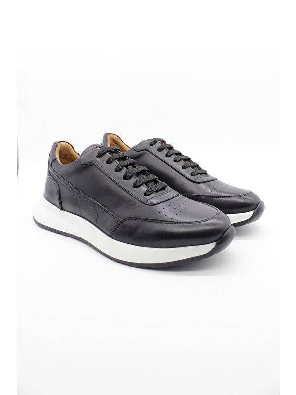 %100 Deri Bağcıklı Casual Ayakkabı 1033250157 - Görsel 3