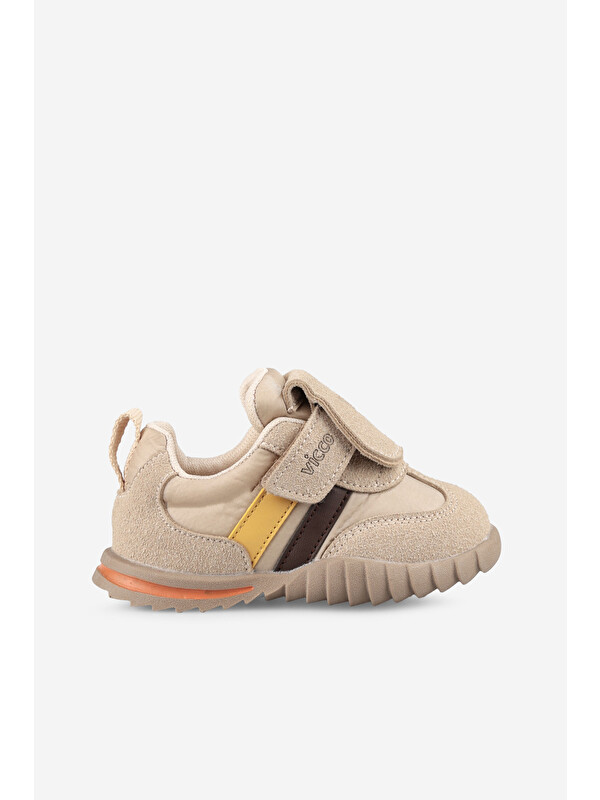 Vicco Matilda Basic Erkek Bebek Bej Sneaker