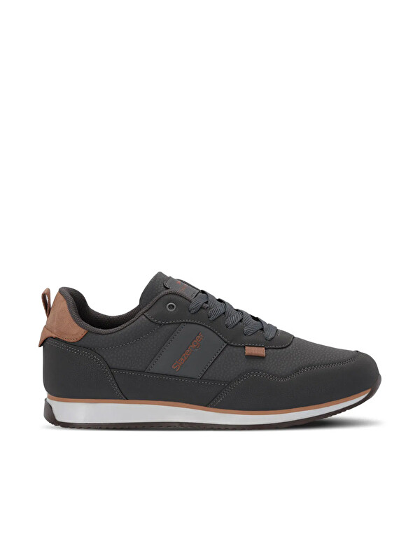 SLAZENGER ONSET I Erkek Koyu Gri Sneaker