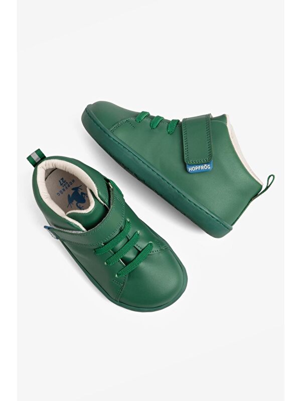 Smart Walker High Top Yeşil Işık Barefoot Çocuk Bot - Görsel 4