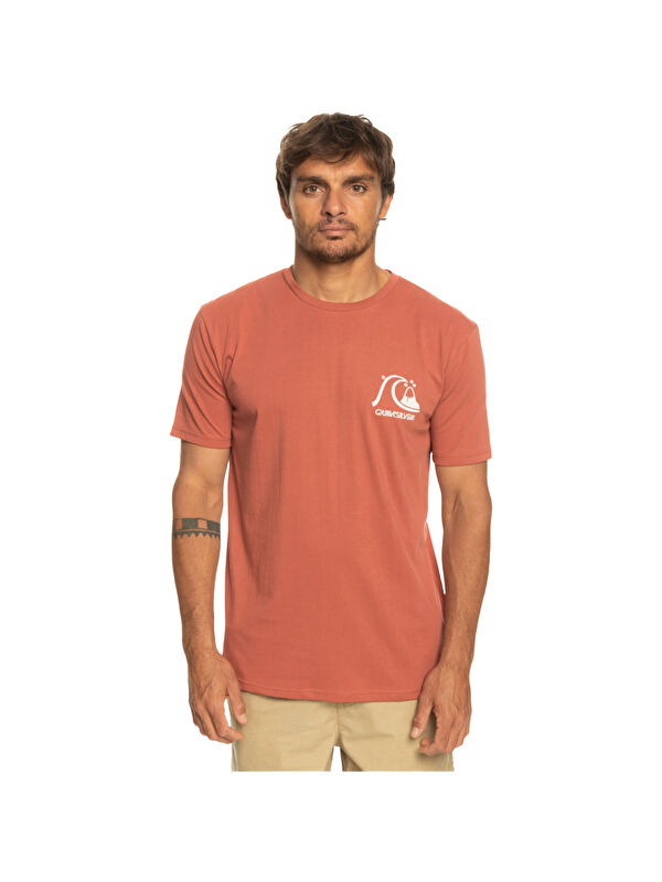 Quiksilver Retrofade Erkek Beyaz Tişört