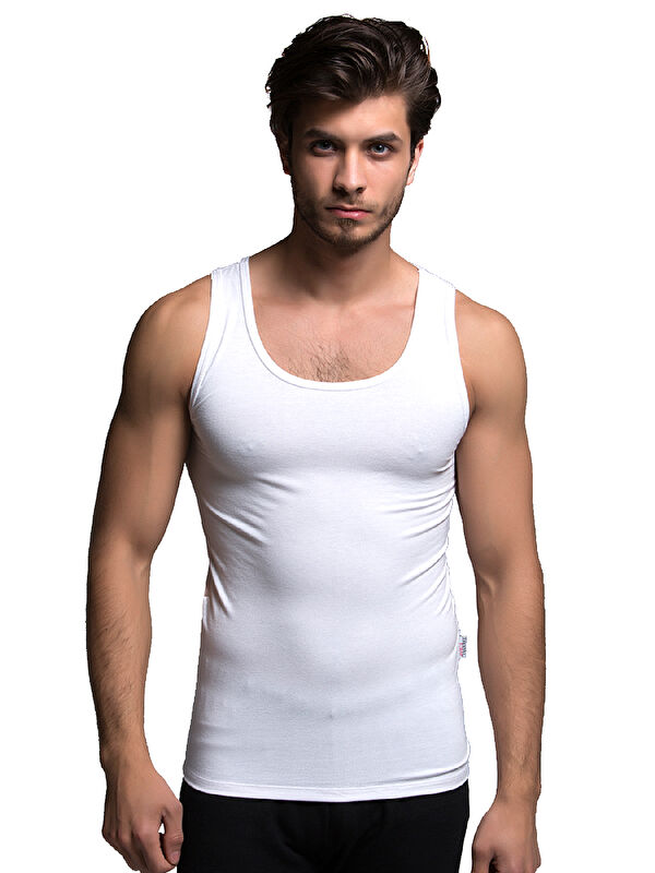 THERMOFORM Bambu Erkek Atlet BEYAZ