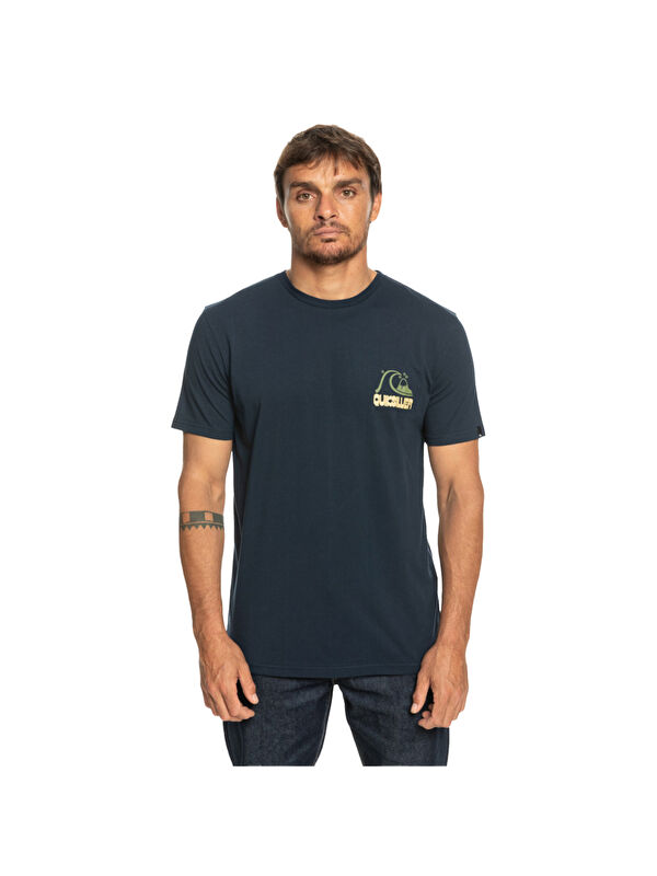 Quiksilver Qsbubblestamp Erkek Sarı Tişört