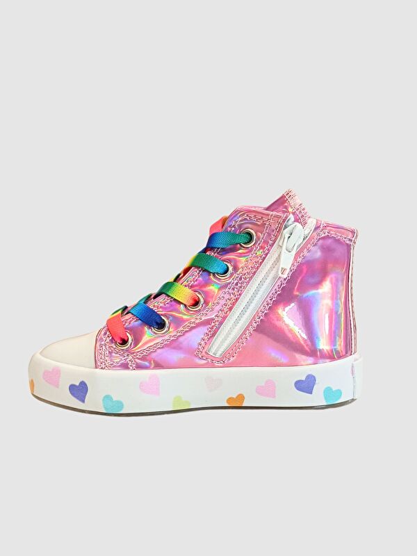 Casabony Casa Pembe Hologramlı Kız Çocuk Sneaker