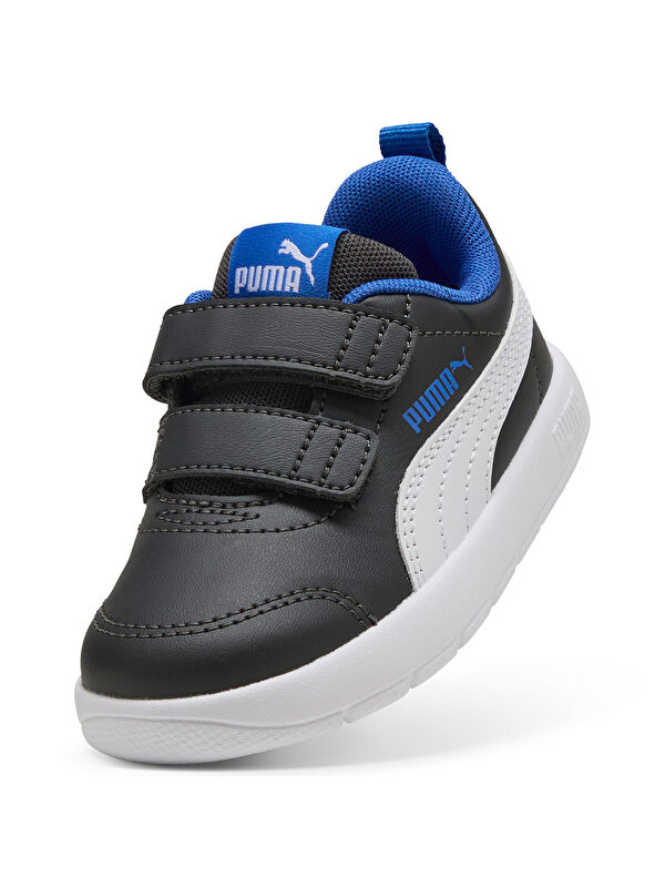 Courtflex V3 V Bebek Siyah Sneaker - Görsel 4