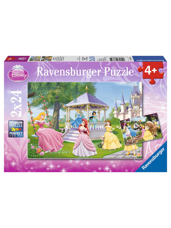 Ravensburger Puzzle 2 x 24 Parça Büyülü Prensesler RPK088652