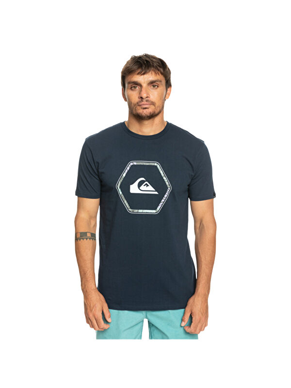 Quiksilver Warpedframes Erkek Siyah Tişört