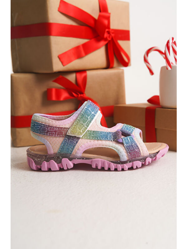 Sindy Günlük Ortopedik Kız Çocuk Sandalet Ayakkabı - Görsel 5