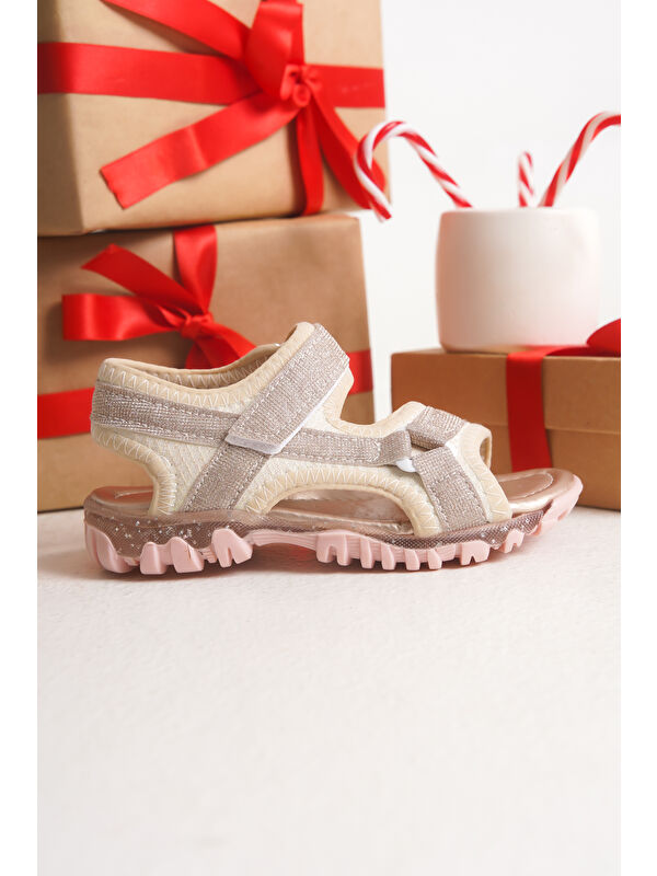 Sindy Günlük Ortopedik Kız Çocuk Sandalet Ayakkabı - Görsel 5