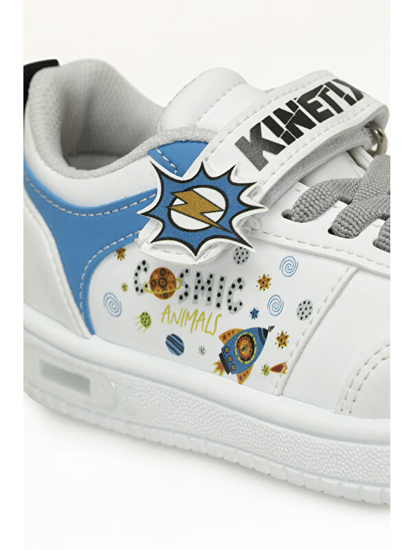 FOSAN B 5PR Beyaz Erkek Çocuk Sneaker - Görsel 8