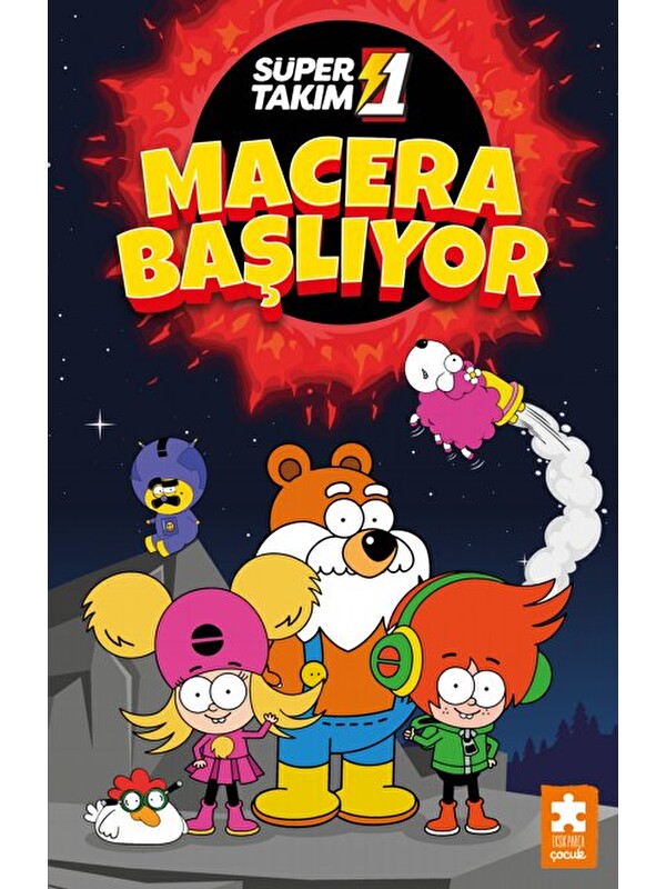Eksik Parça Yayınları Süper 1 Takım (1. Kitap) Macera Başlıyor
