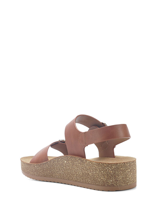 407072.Z5FX Taba Kadın Sandalet - Görsel 4