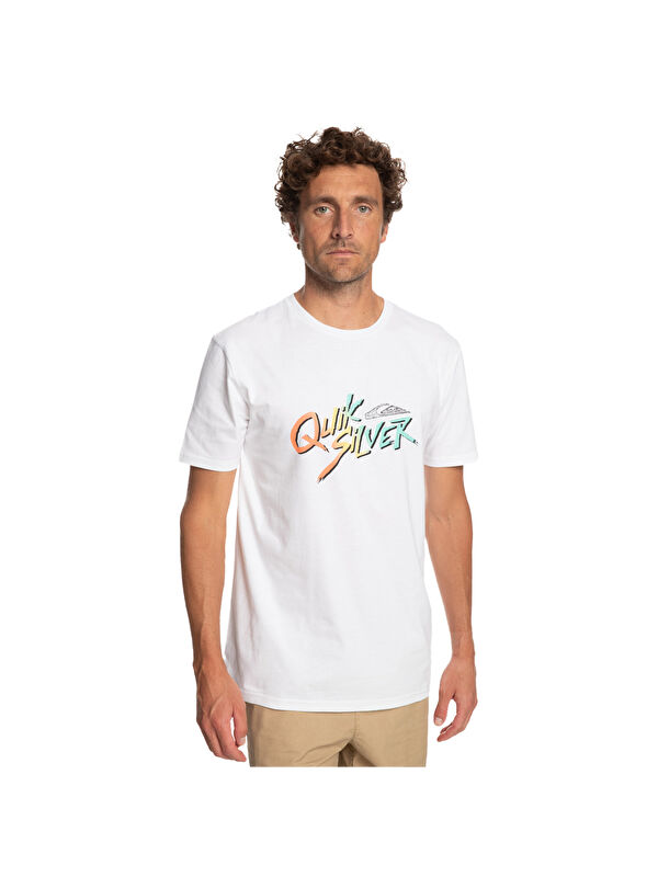 Quiksilver Artsinpalm Erkek Bej Tişört