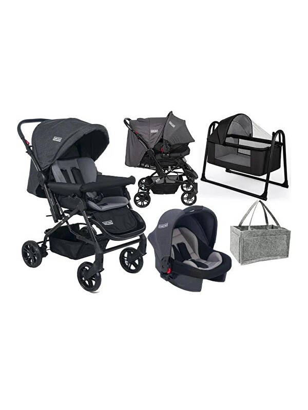 TOMMYBABY Elegant Yenidoğan Seti Bebek Arabası Beşik Ana Kucağı