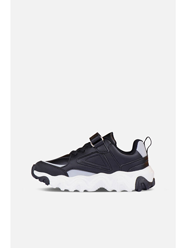 Jessy Hafif Unisex Okul Öncesi Siyah Trekking Bot - Görsel 5