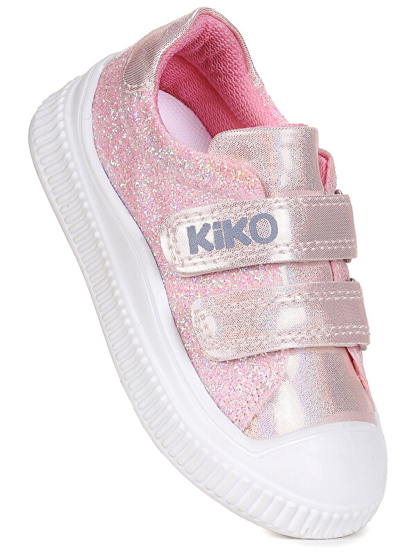Kiko Kids Glitter Cırtlı Kız Bebek Günlük Ayakkabı