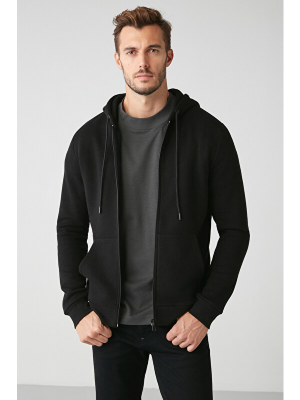 GRIMELANGE INSIDER Comfort SİYAH Sweatshirt