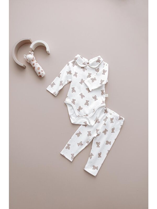 Oh La La Koala For Little Ones Puffy Sleep Ayıcık Serisi Body Tayt Takım