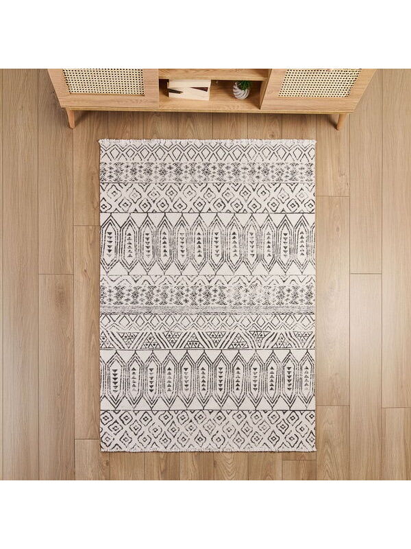 Evidea Soft Fiord Kilim - Ekru - 120x180 cm