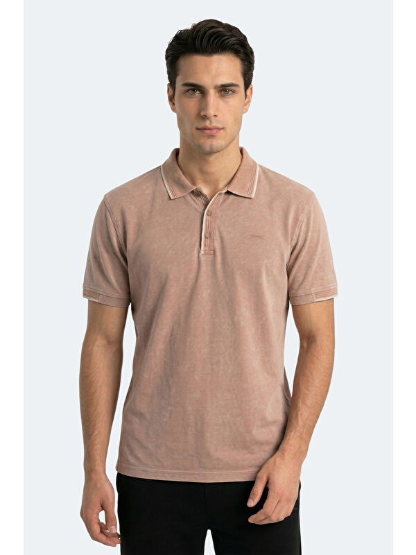 SLAZENGER ZALE Erkek Bej Tişört