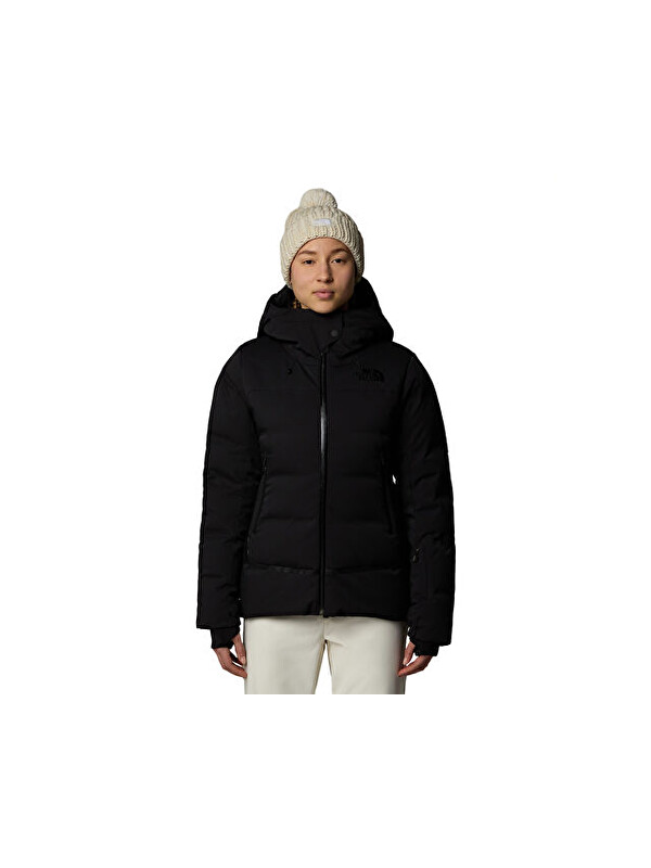 The North Face W Cirque Down Jacket Kadın Outdoor Montu (550 Dolgu Kaz Tüyü) NF0A87WSJK31 Siyah