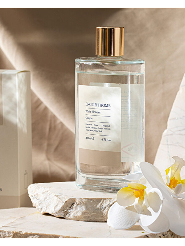 English Home Beyaz Çiçekler Kolonya 200 ml
