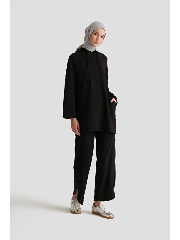 ARMİNE Örme Pantolon 25Yd2817 Siyah
