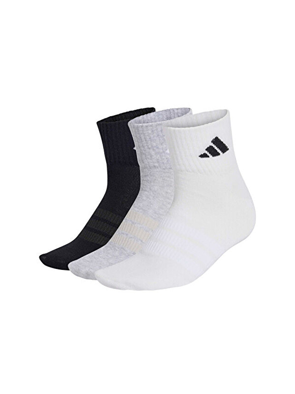Adidas T Ess Ank 3P Çorap (3 Çift) KC9614 Gri