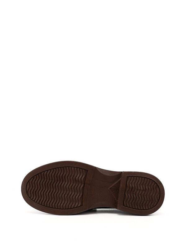 Kadın ÇİKOLATA KAHVE Loafer Ayakkabı - Görsel 5