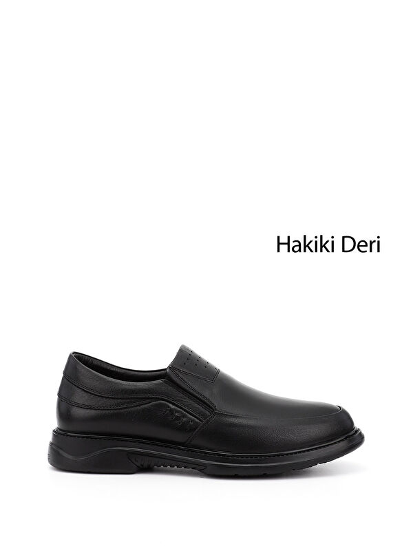 GÖNDERİ(R) Erkek ZÜMRÜT-SİYAH Hakiki Deri Klasik Ayakkabı