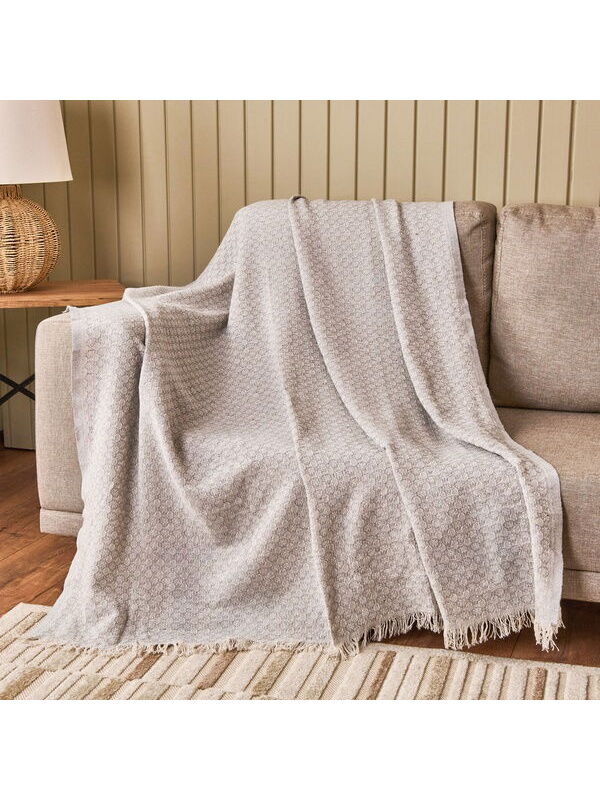 Evidea Soft Bety Koltuk Örtüsü - Gri - 130x170 cm