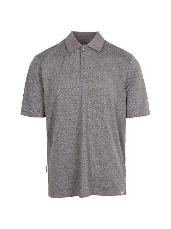 Trespass Gedding - Active Shirt Erkek Gri Polo Tişört