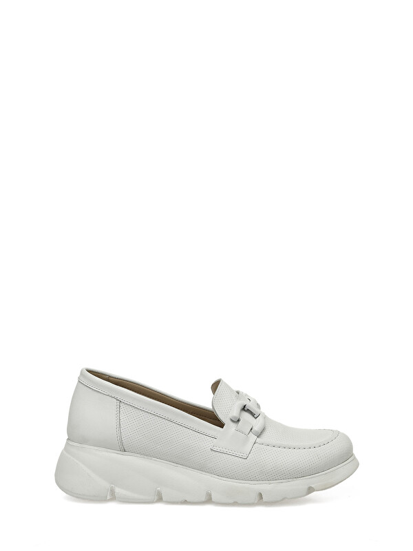 Polaris 5 Nokta 105460.Z Beyaz Kadın Loafer