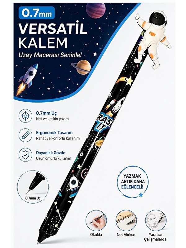 Artlantis Uçlu Kalem 0.7 mm Erkek Modeli 1 Adet Fixpoint 4765 0.7mm Uçlu Versatil Mekanik Uçlu Kurşun Kalem He