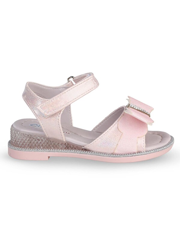 Civil Girls Fiyonk Aksesuarlı 31- Sandalet - Pudra