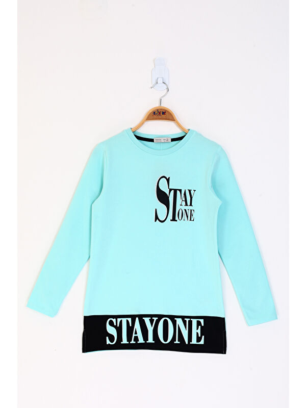 Toontoykids Kız Çocuk Stay One Baskılı Tişört
