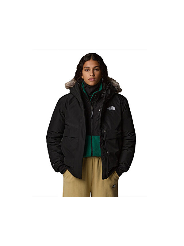 The North Face W Artic Bomber Kadın Outdoor Montu NF0A84IY4H01 Siyah