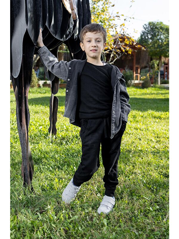 Smart Walker Junior Süper Mat Havalı Gri Barefoot Çocuk Ayakkabı - Görsel 5