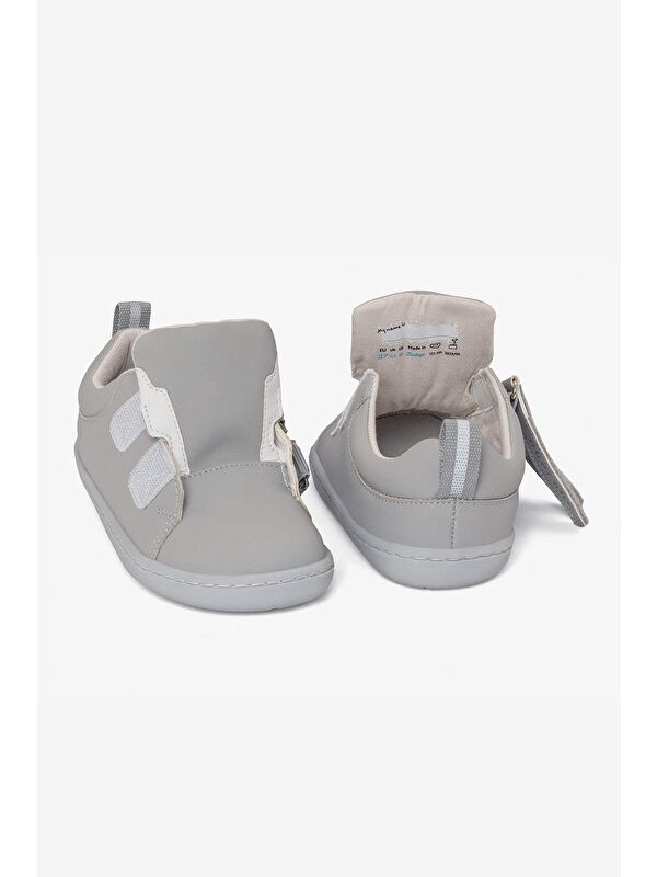 Smart Walker Junior Süper Mat Havalı Gri Barefoot Çocuk Ayakkabı - Görsel 9