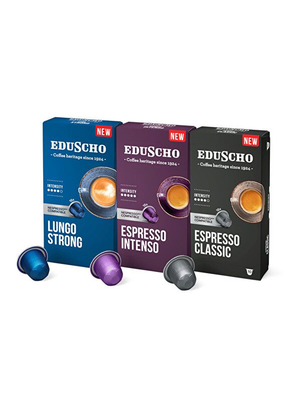 Tchibo Eduscho Kapsül Kahve Tanışma Paketi 3x10 (Nespresso Uyumlu)