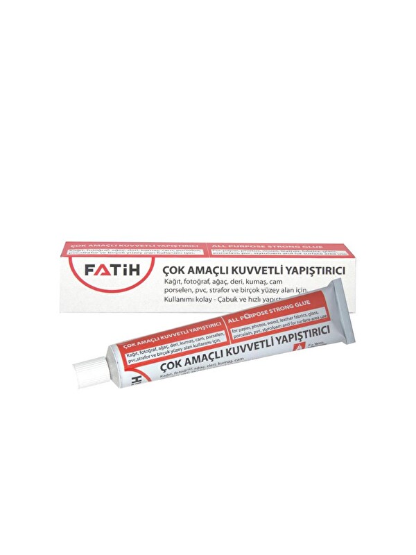Fatih Sıvı Yapıştırıcı 90 Gr Tüp Çok Amaçlı Kuvvetli Yapıştırıcı 1 Adet