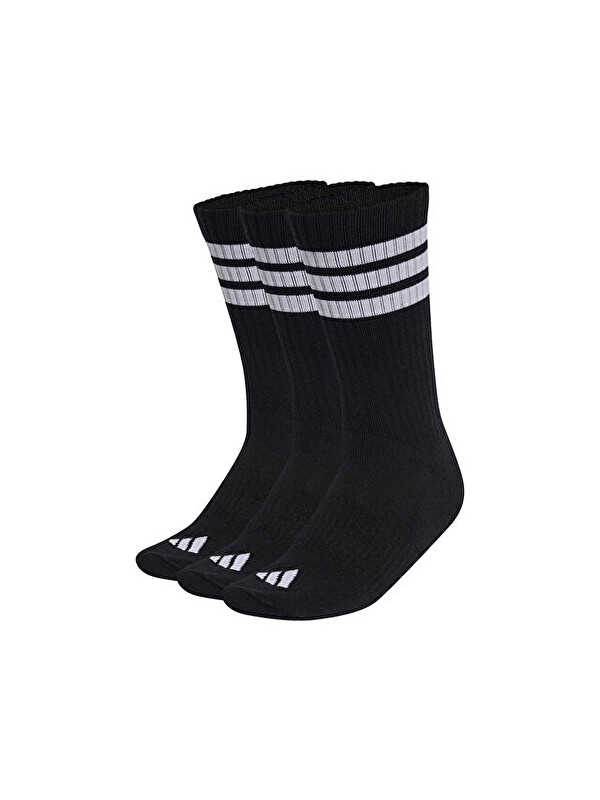 Adidas 3S Ess C Crw 3P Çorap (3 Çift) KC9641 Siyah