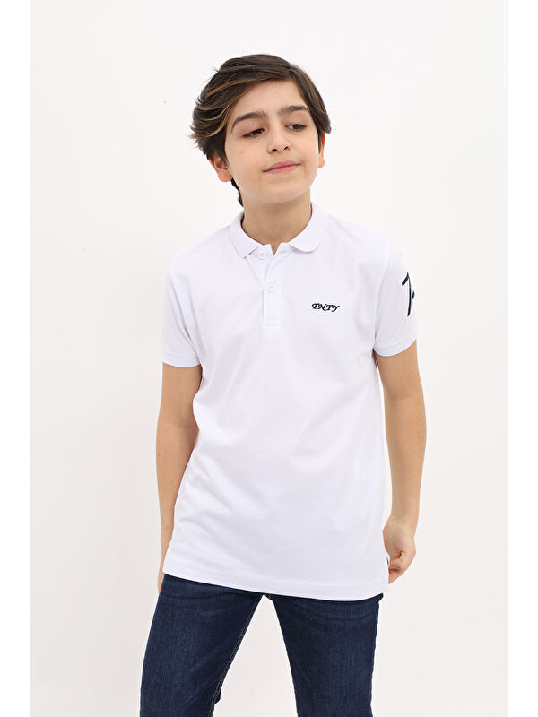 Toontoykids Erkek Çocuk Nakışlı Tişört