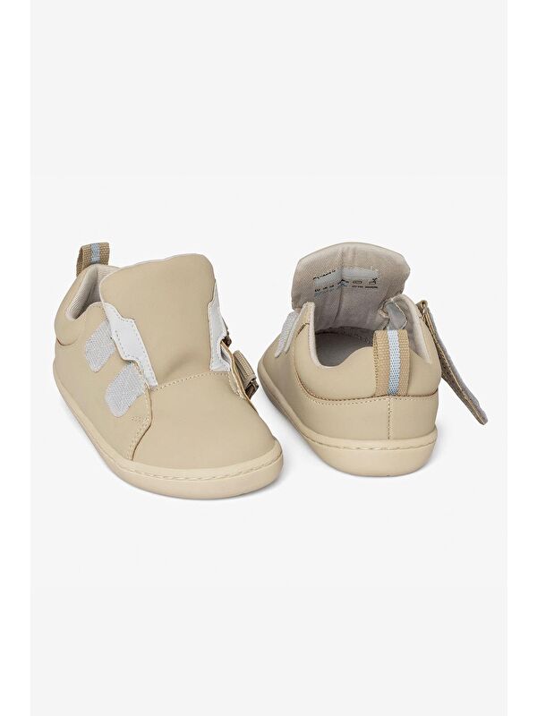 Smart Walker Junior Süper Mat Bej Barefoot Çocuk Ayakkabı - Görsel 9