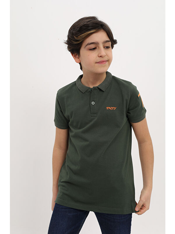 Toontoykids Erkek Çocuk Nakışlı Tişört