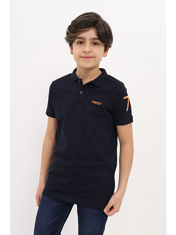 Toontoykids Erkek Çocuk Nakışlı Tişört